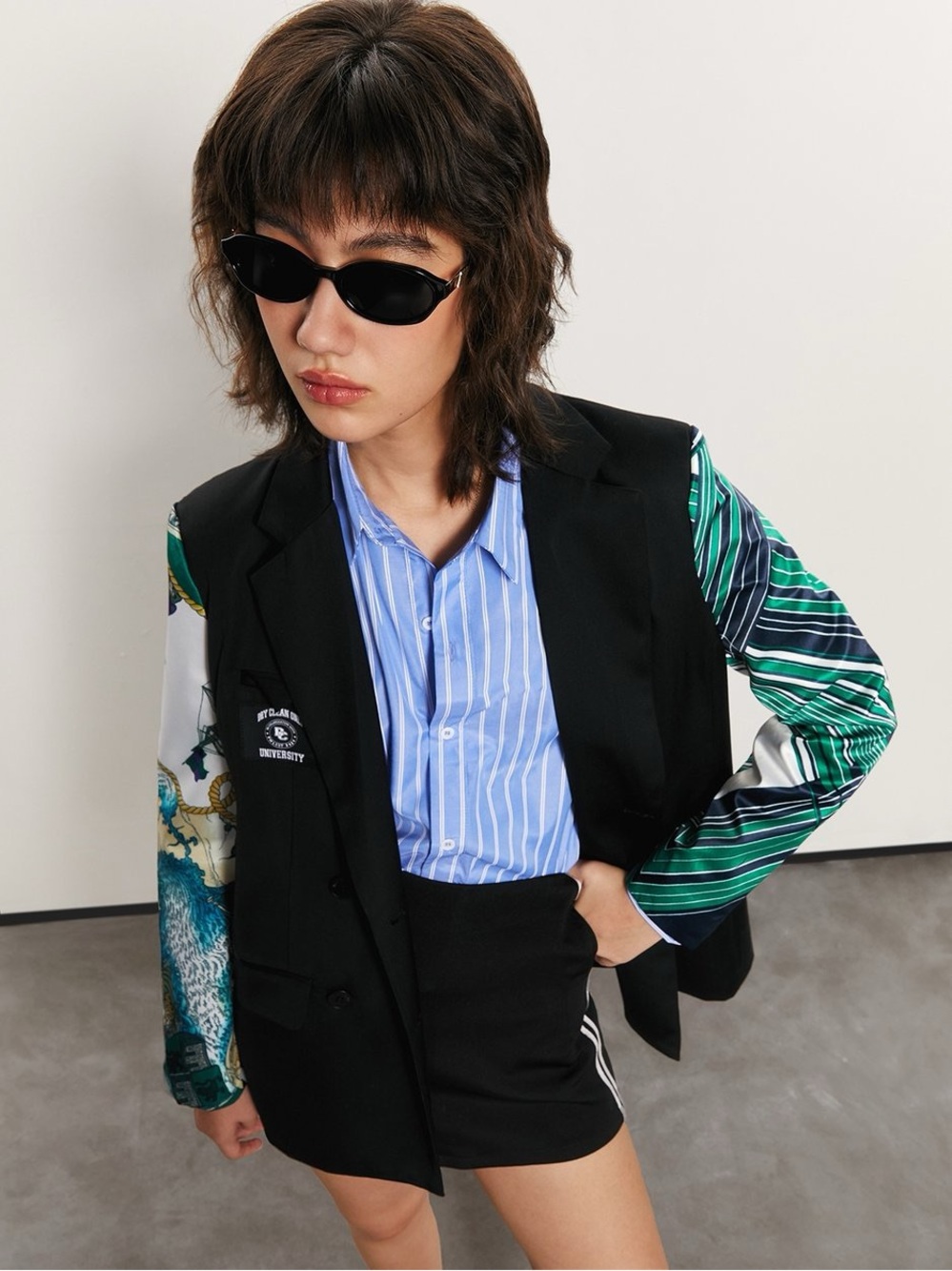 Dry Clean Only BKK pomelo. Dry clean only Bangkok oversized blazer coat xxs - Picture 3 of 7